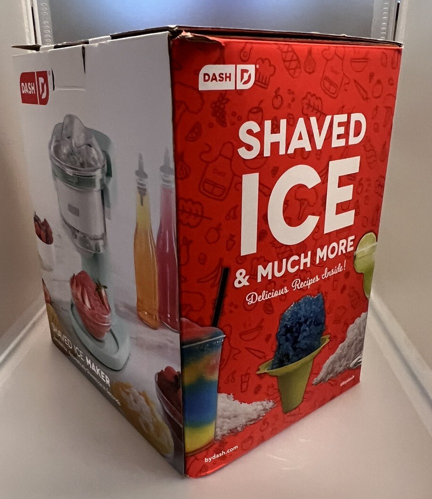 DASH Shaved Ice Maker + Slushie Machine for Snow Cones, Slushies