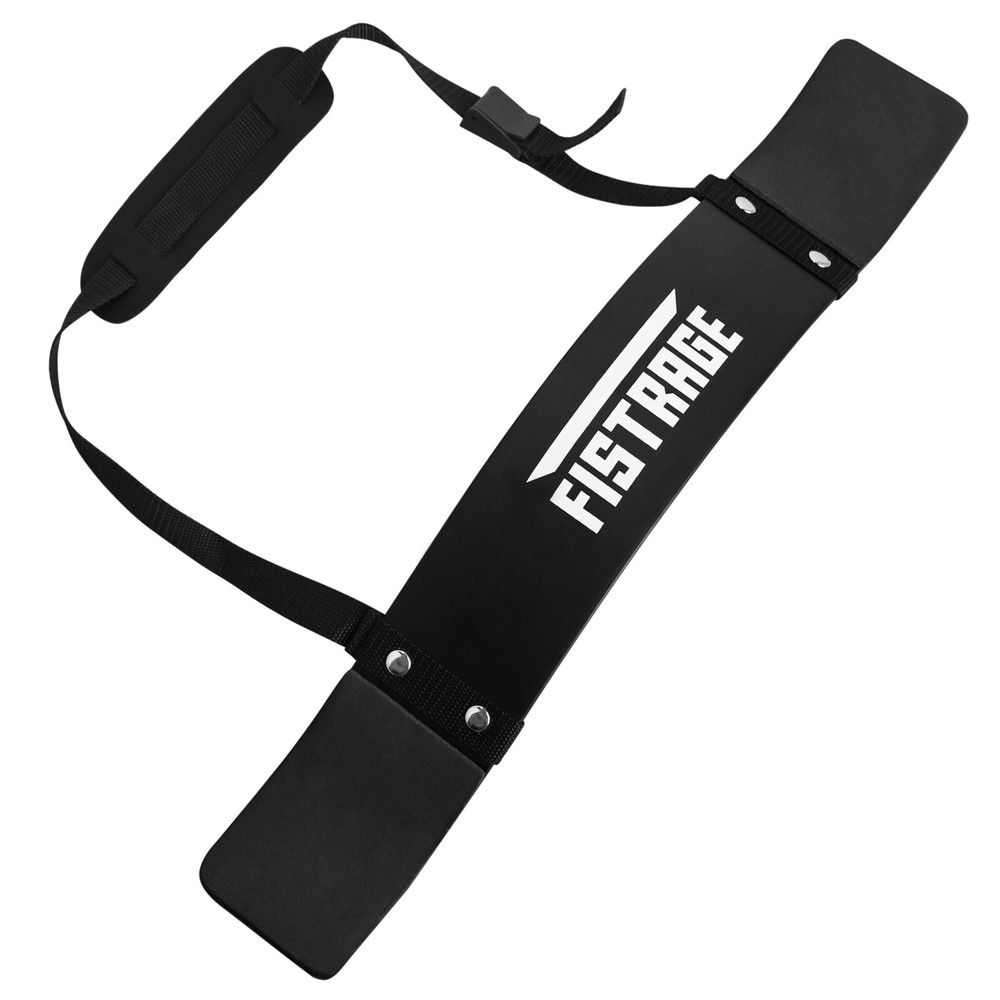 FISTRAGE Arm Blaster Biceps Curl Support for Bodybuilding with Adjustable Strap