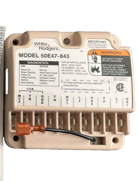 50E47-843 control board only - Non-Integrated Ignition Module White-rodgers