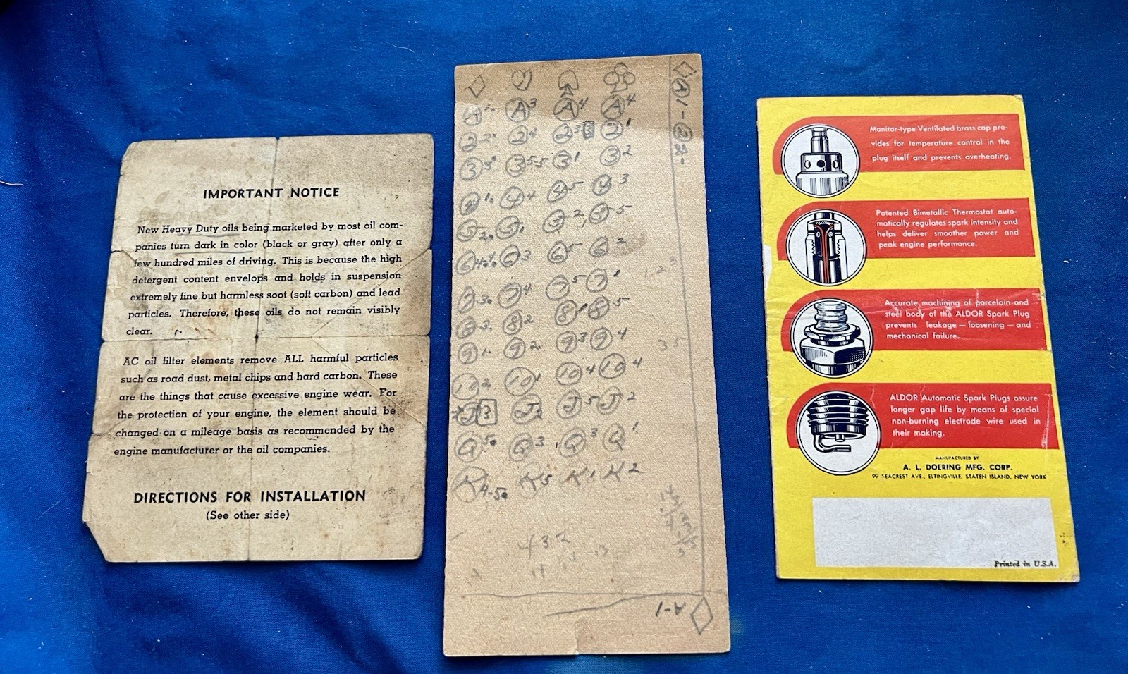 VINTAGE FORD V8 INSTRUCTION BOOK 112 INCH WHEELBASE BOOKLET