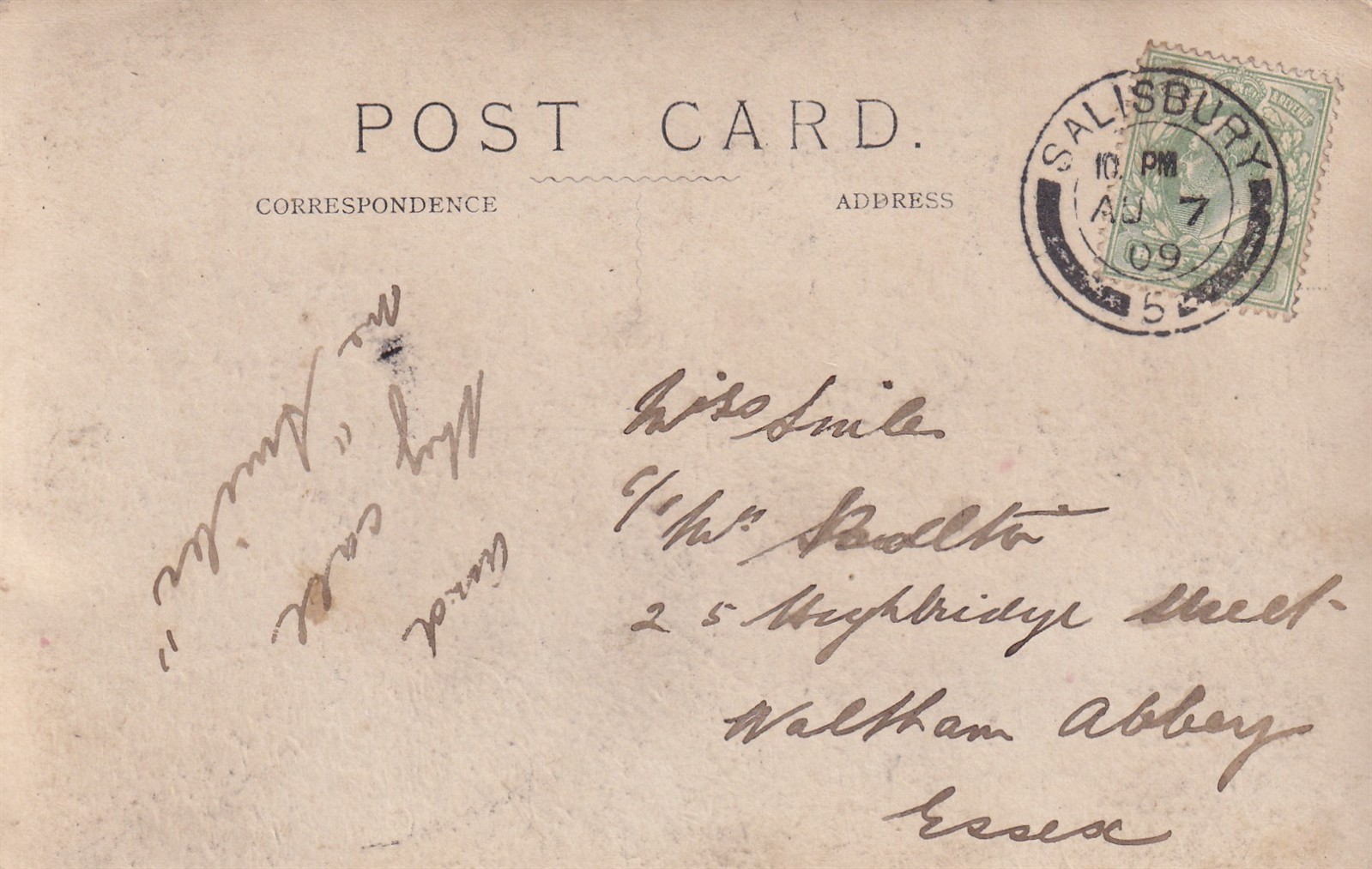 Original WWI RPPC Real Photo Postcard BRITISH TROOPS by TENT in CAMP 269