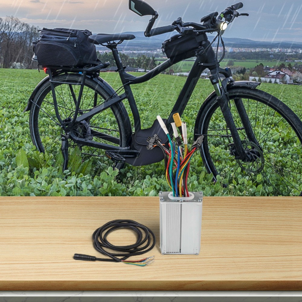 21A Brushless Controller with Waterproof Display Adapter Cable for 48V