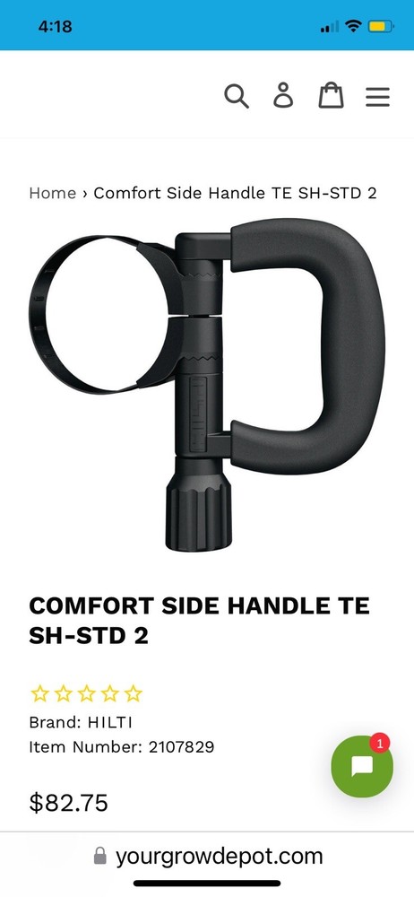 Comfort Side Handle TE SH-STD-2