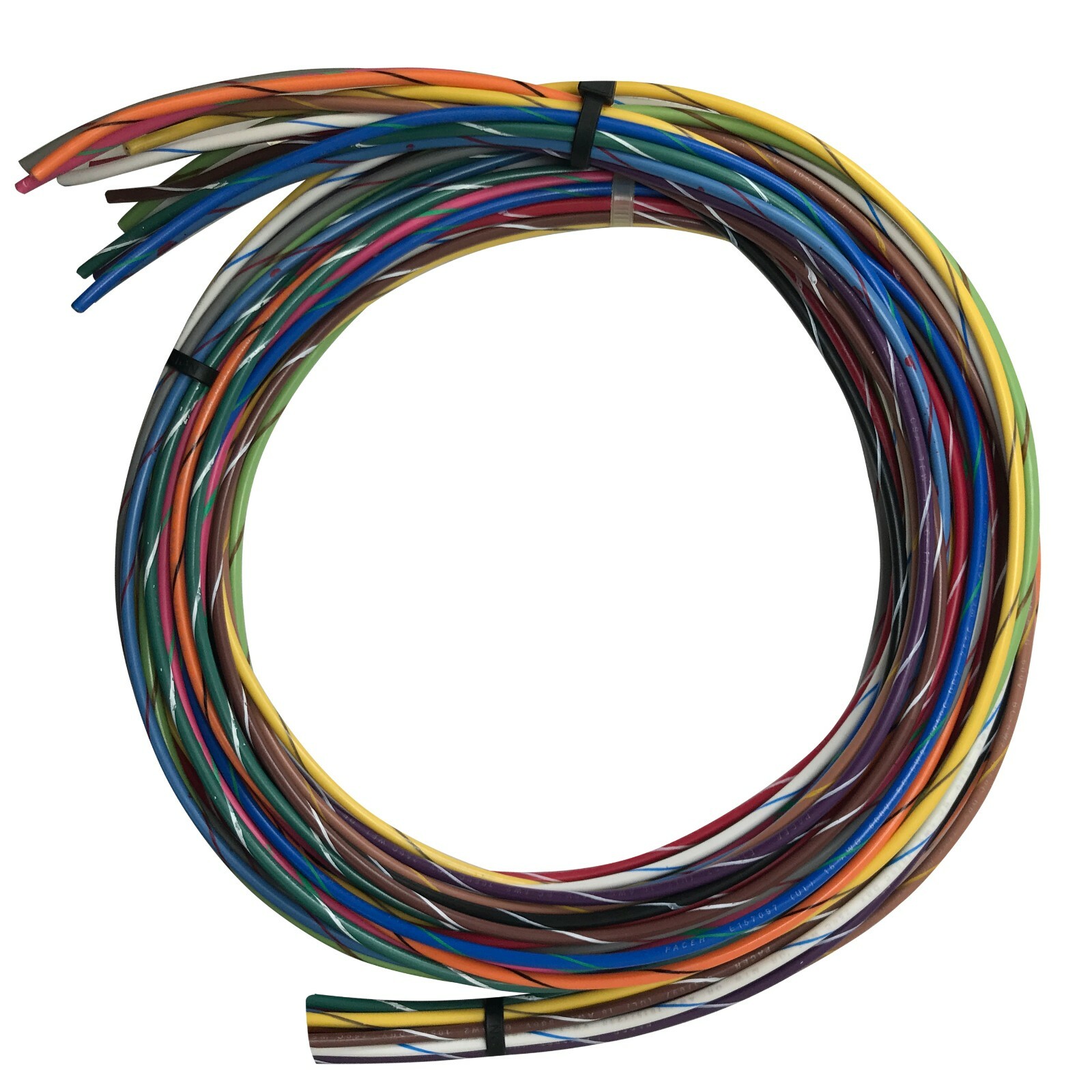 Striped Primary Wire 16 AWG Gauge 100 FT Car Boat Marine Tinned Copper 14 Colors