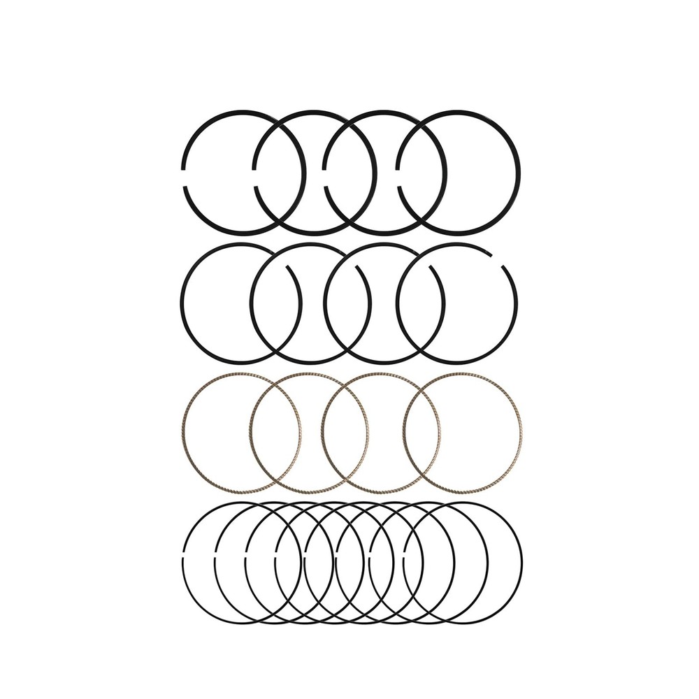 Engine Piston Ring Set Standard Compatible with Subaru Legacy Forester Imprez...