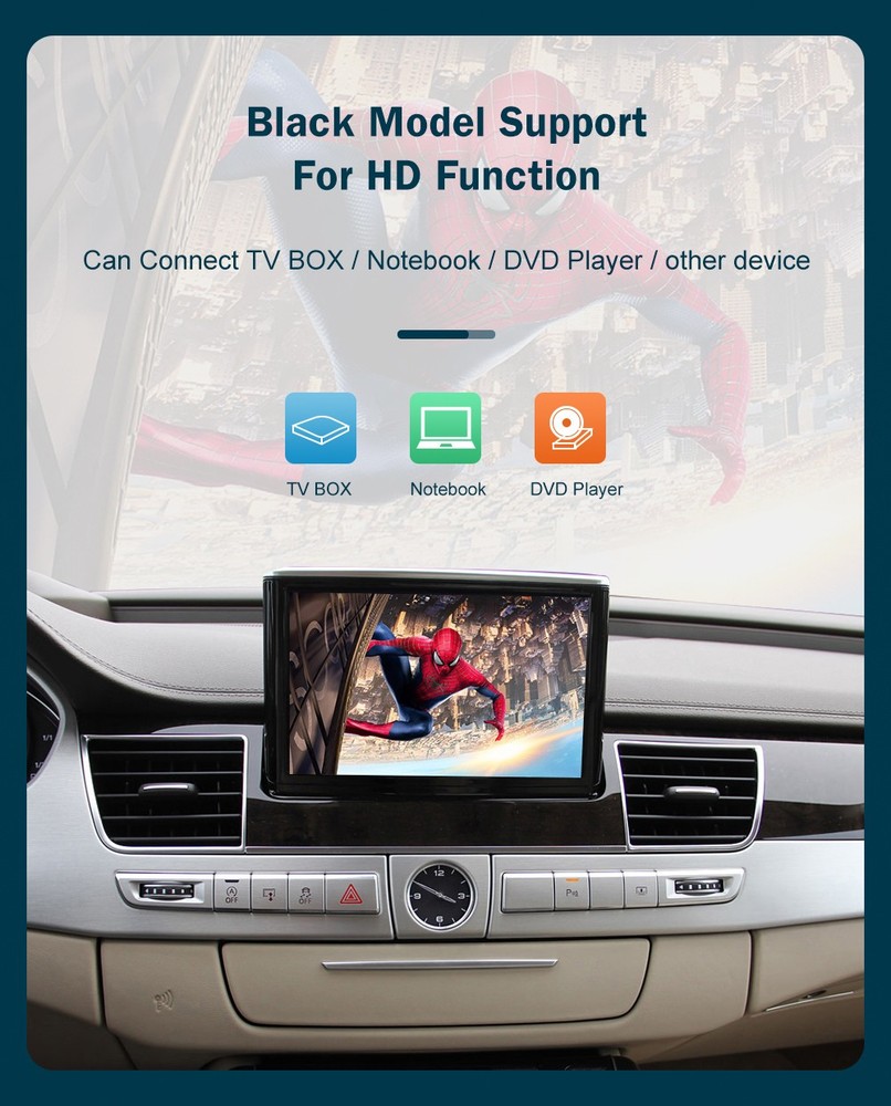 Wireless CarPlay Android Auto Mirror Link Retrofit Decoder for Audi A8 2012-2018