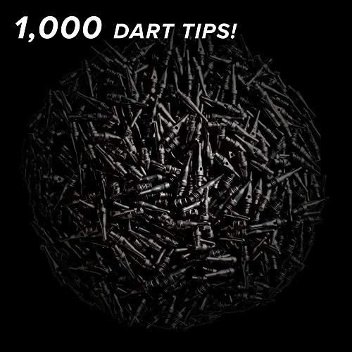 Super Short 2BA Thread Soft Tip Dart Points - Tufflex S.S. (100/1000 Pack)