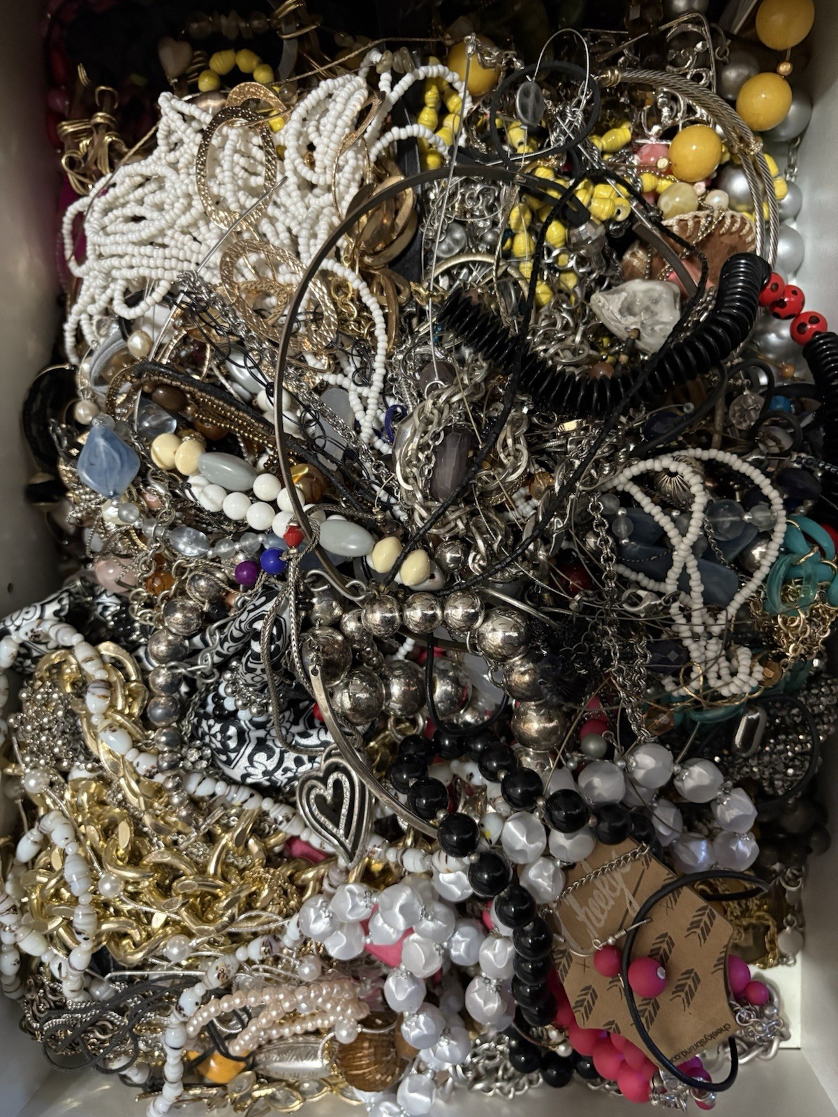 Mystery Jewelry CUSTOM CURATION Jar- All Wearable No Junk 1/4 Lb SEE DESCRIPTION