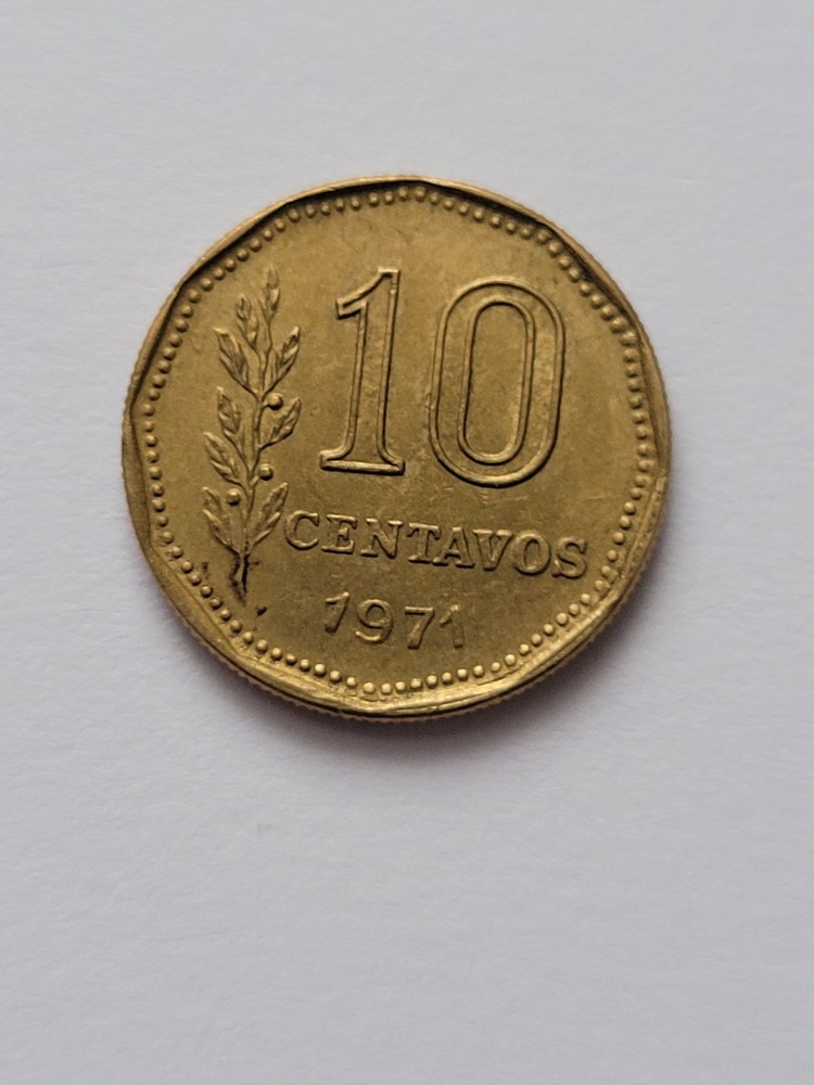 Argentina 10 Centavos 1971