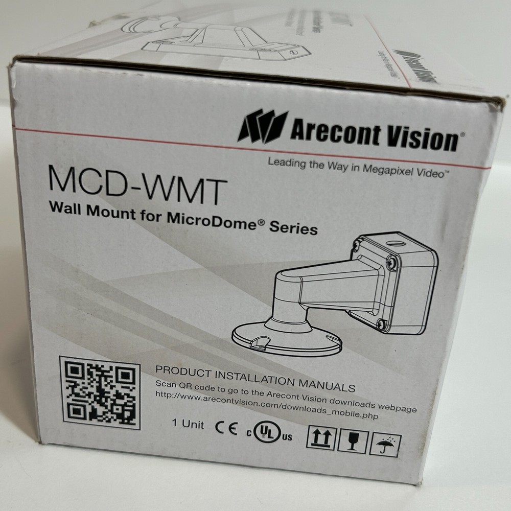 Arecont Vision MicroDome Wall mount Surface Mount IP Cameras MCD-WMT (E70)