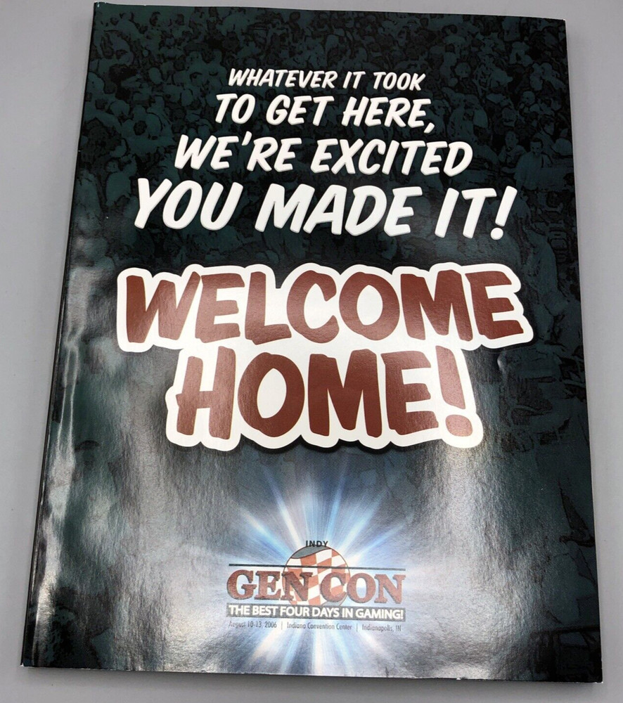 Gen Con 2006 Program Guide Book Gencon