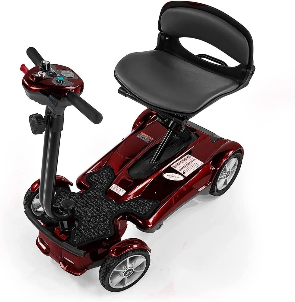 EV Rider Transport AF 4W - Lightweight Automatic Folding Mobility Scooter -...