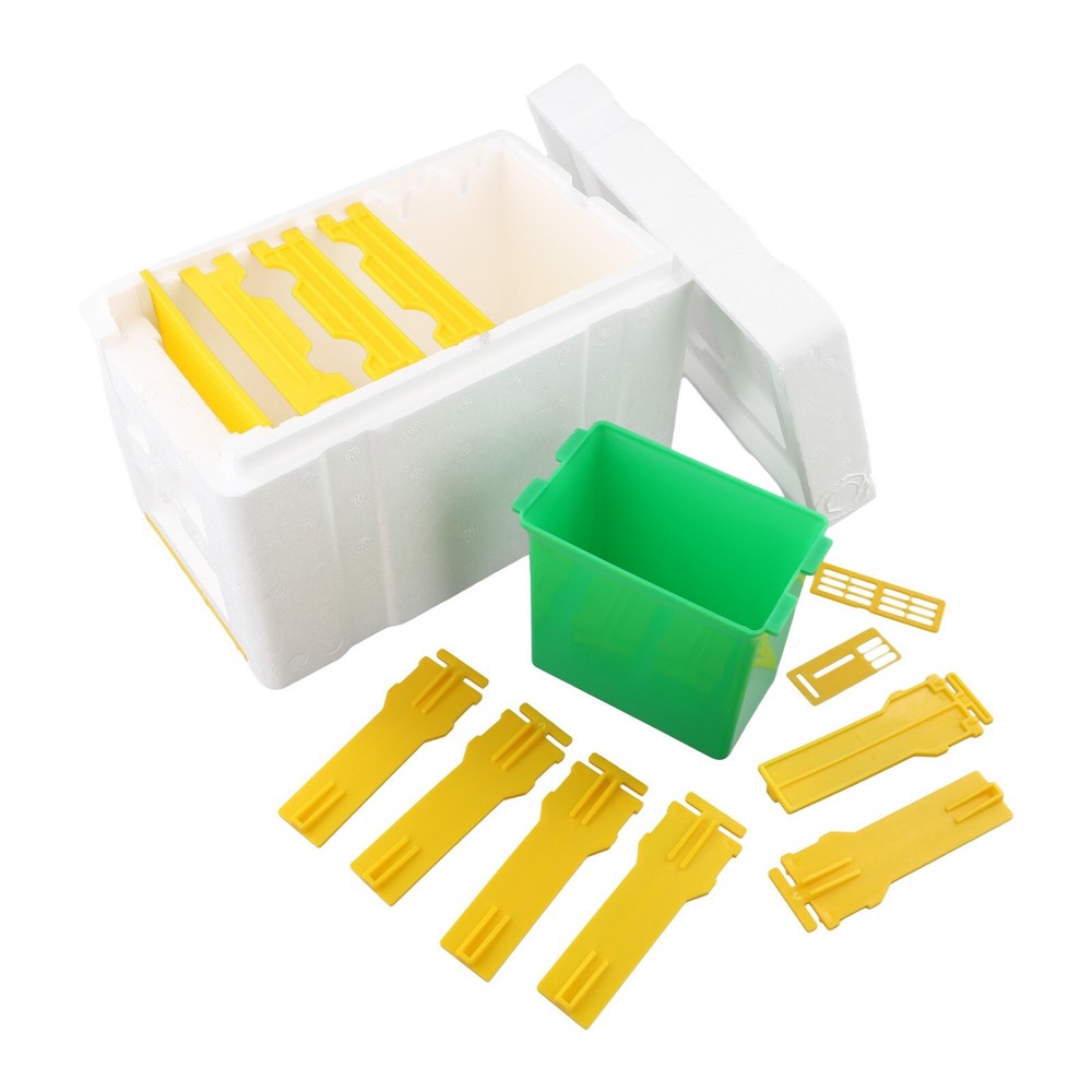 Queen Bee Mating Box Mini-Nucleus Hive Breeding Harvesting Beekeeping-Tools New