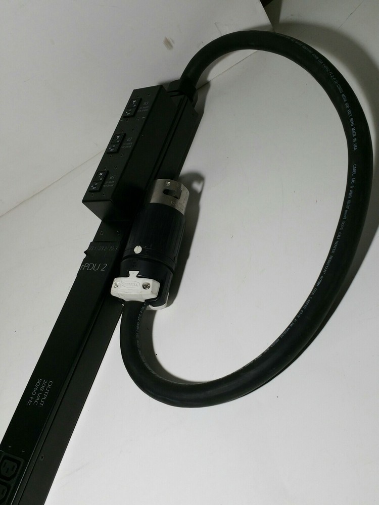 APC Rack PDU, Metered, AP7868 - Zero U - Power Distribution Strip