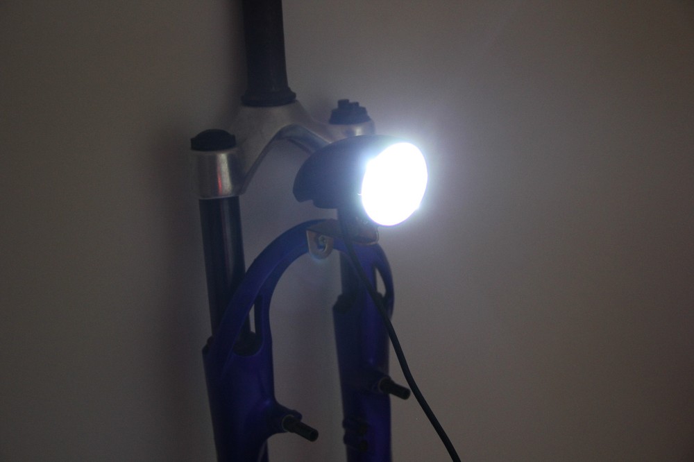 LED Spot Light Head Light w/ Switch Horn
