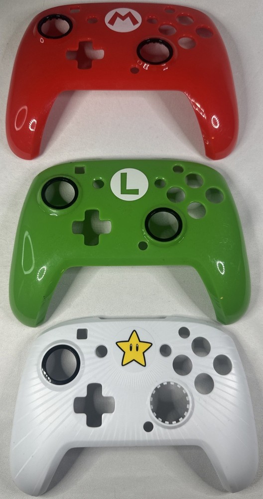 PDP Nintendo Switch Faceoff Wired Pro Controller Super Mario Star White 500-069