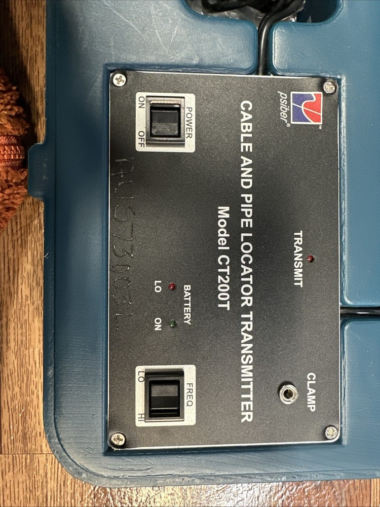 Psiber CT200 Data Systems Cable and Pipe Locating System