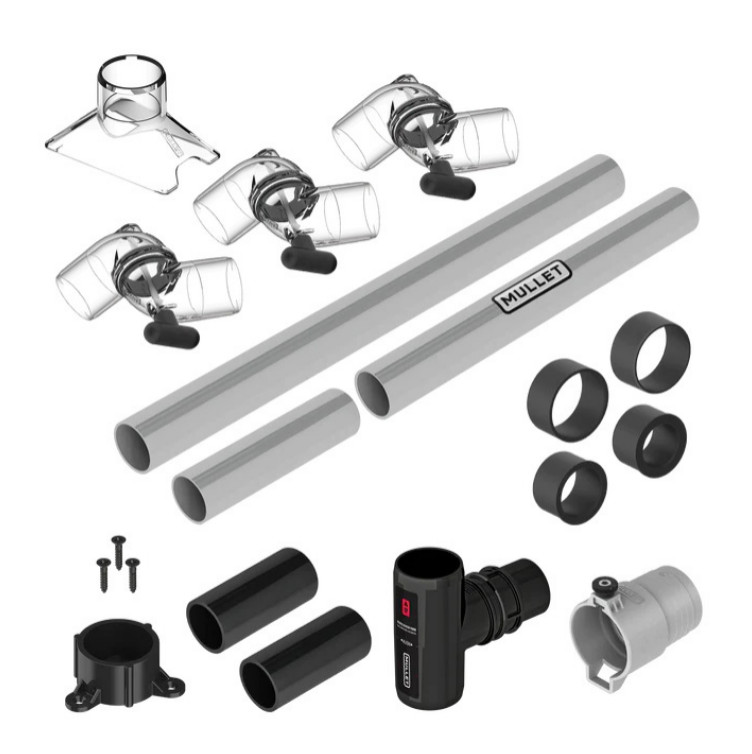 Mullet ThirdHand Boom Arm Kit for Workbench Mount Dust Collection