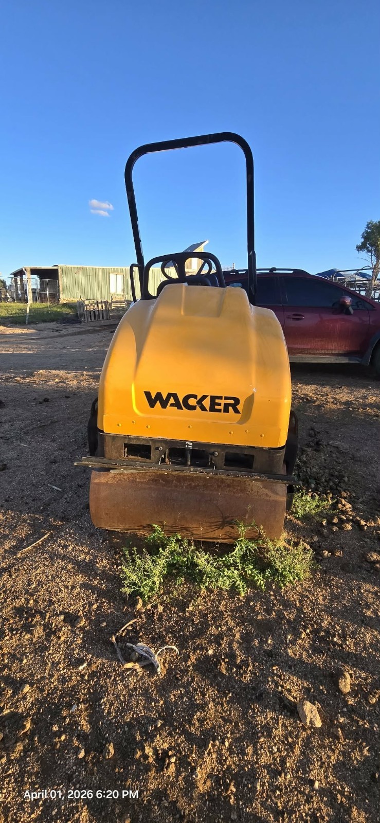 Wacker Smooth Drum Roller 1.2 ton RD12A