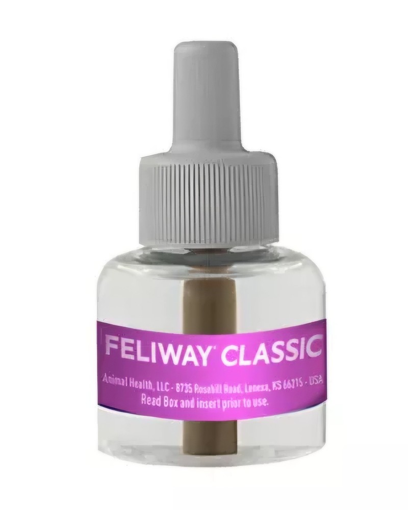 Feliway Classic Diffuser - (2) 48 mL Cat Calming Pheromone Refill - New Box 2027