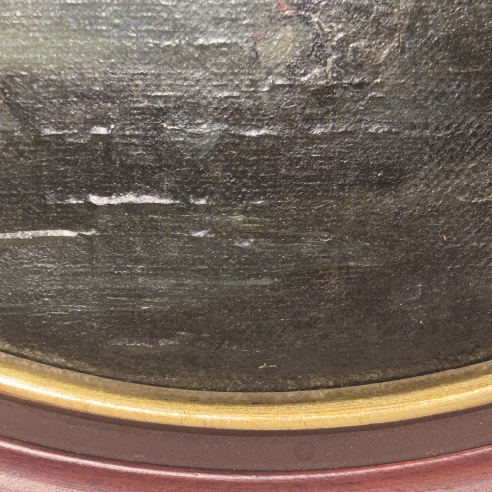 Painting "Landscape with Castle", signed probably Verhas, Theodore!
