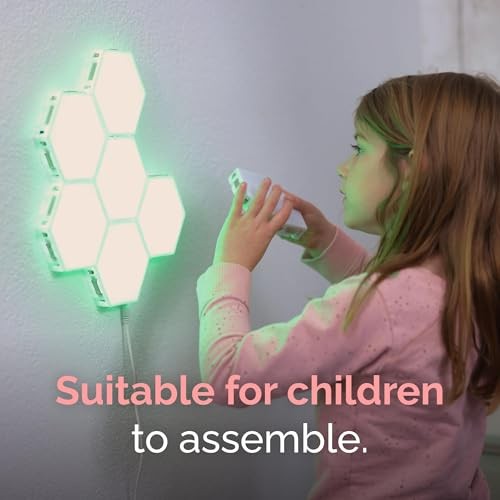 HEXlights SnapTap 7-pk Tap Tap Sensory Lights - Touch & Remote Controlled