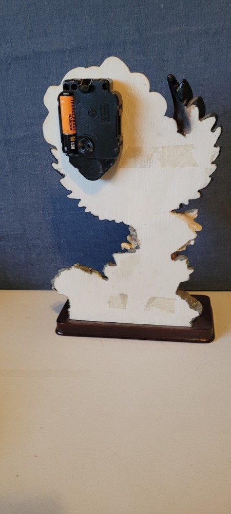Precious Collection Eagle Clock