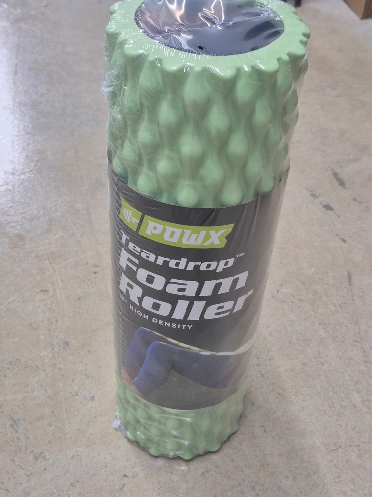 Teardrop Foam Roller ~ 18" High Density Deep Tissue  Massager