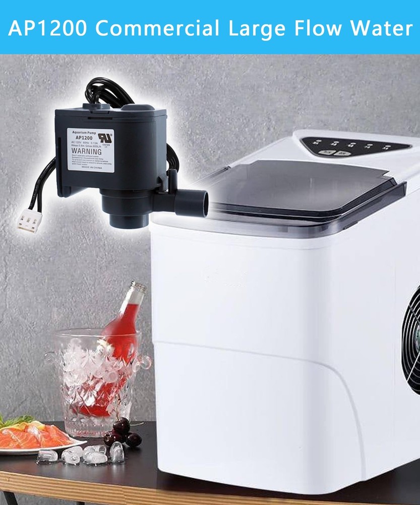 AP1200 AC120V Ice Maker Water Pump Fits for...