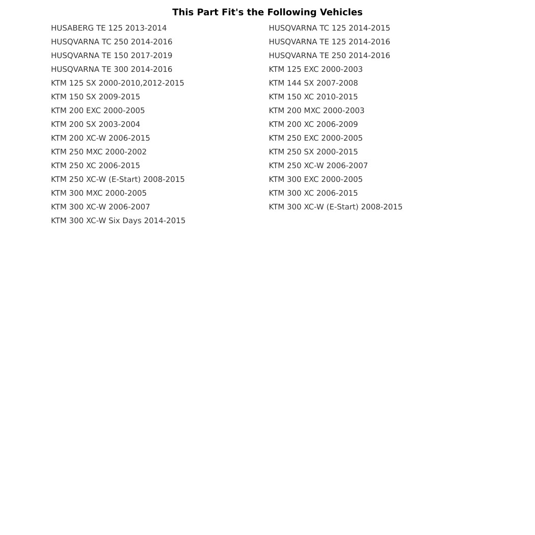 FMF 14803 Pipe O-Ring Kit