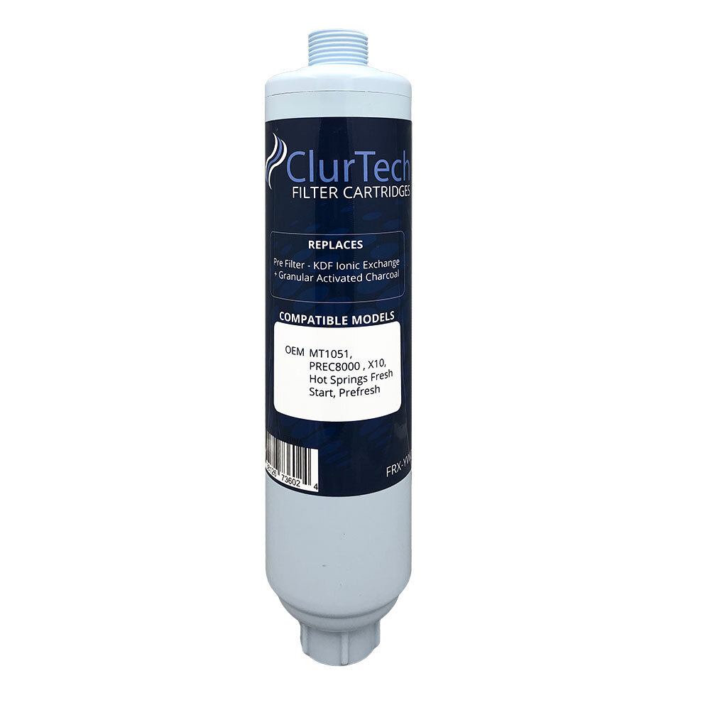 ClurTech Pre Filter - KDF Ionic Exchange + Granular Activated Charcoal FRX-YW003