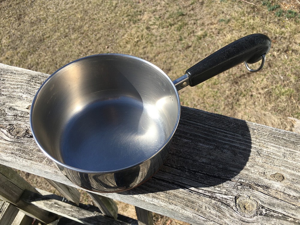 Revere Ware Pot, Pan, Lid Set - 1, 2, 3 Quart