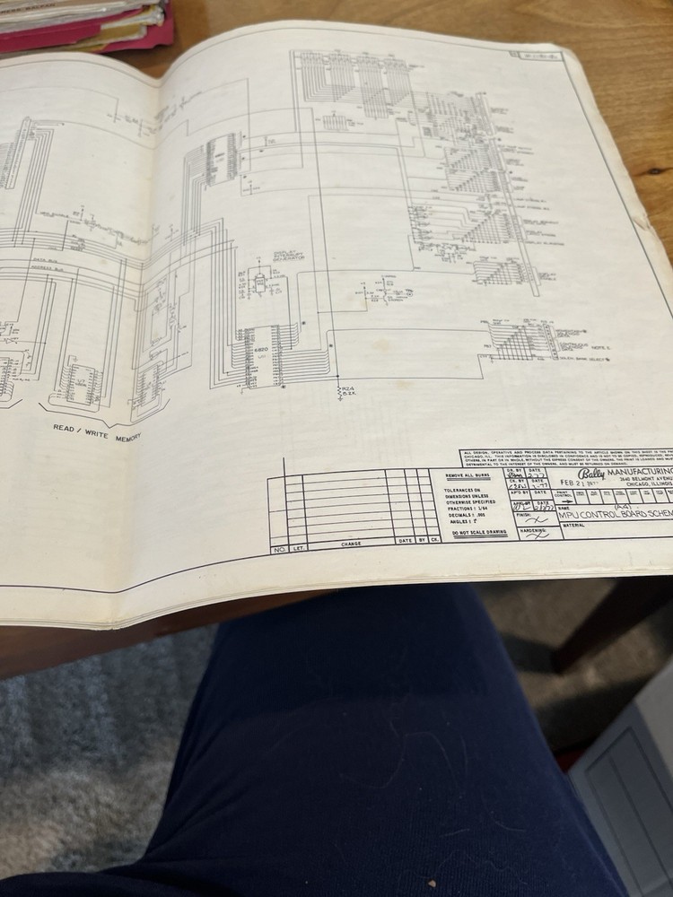 Black Jack Pinball Manual & Schematic