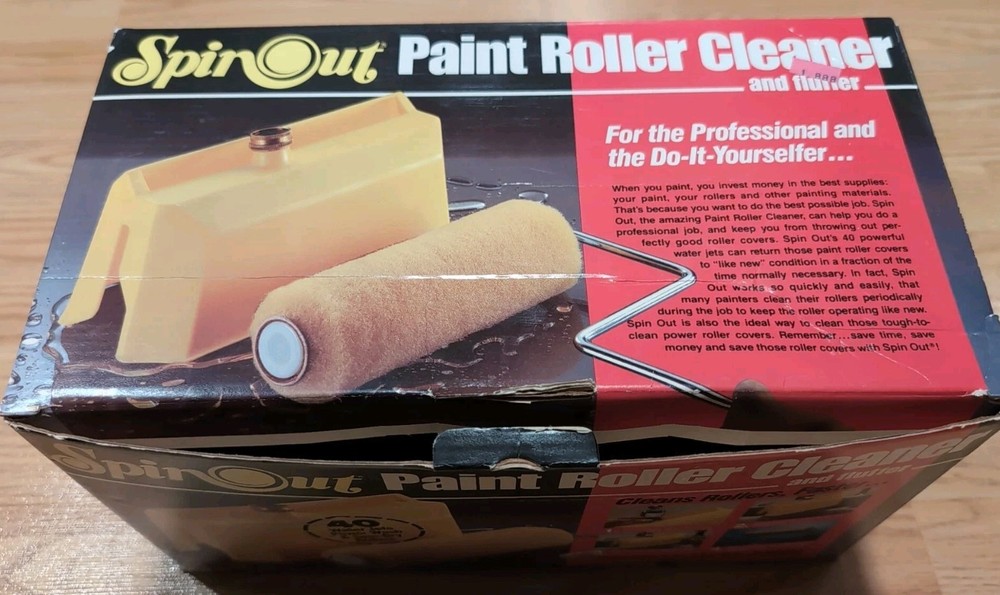 Spinout Paint Roller Cleaner with Adapter