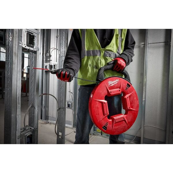Milwaukee Tool 48-22-4197 200' Polyester Fish Tape W/ Flexible Metal Leader