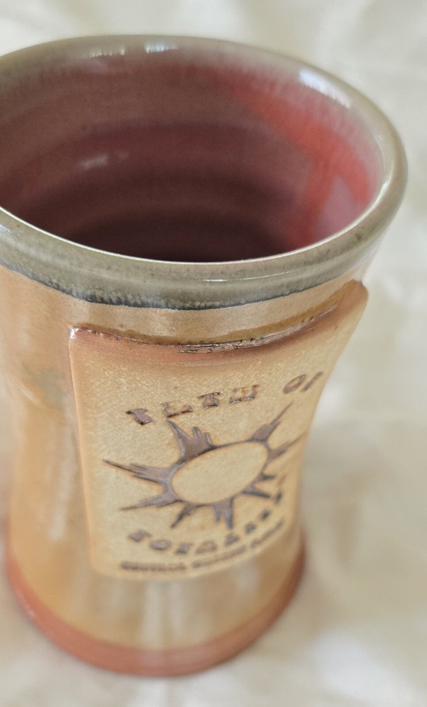 Path Of Totality Brown Ceramic Mug 5.2" × 3"