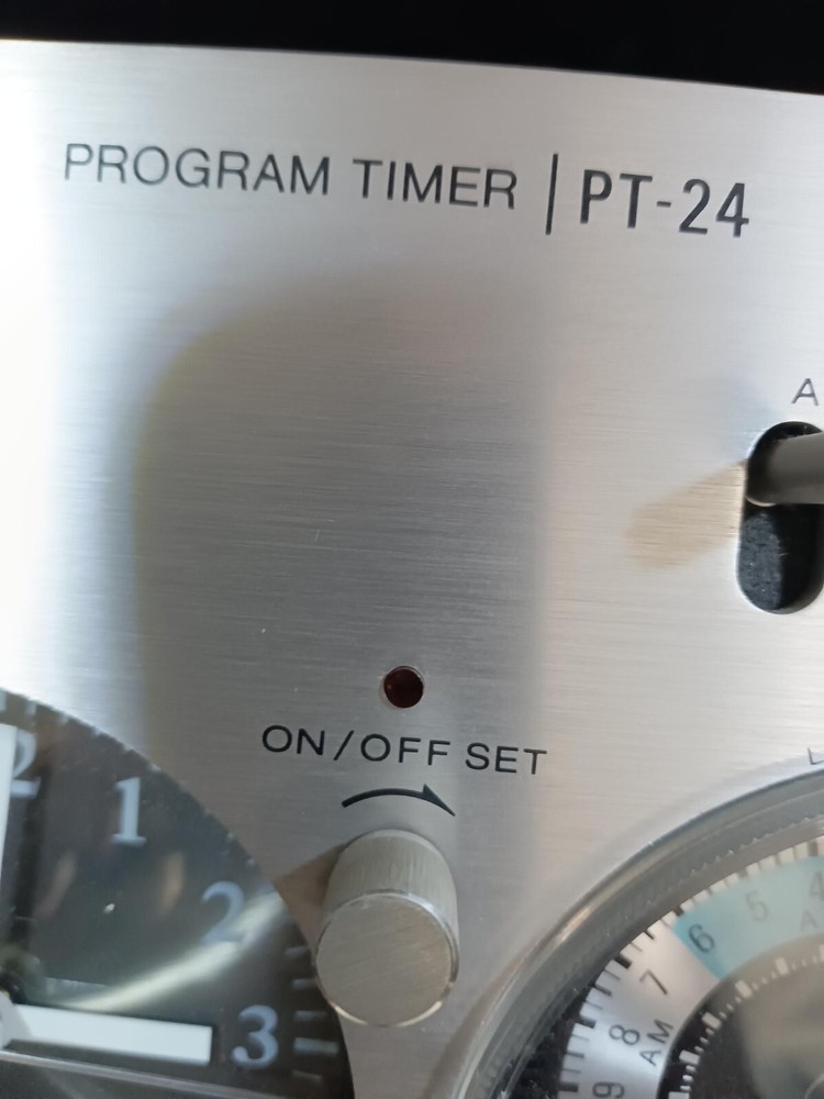 Sony PT24 Collectible Retro Clock – Time Function OK / Timer Non-Working / Japan