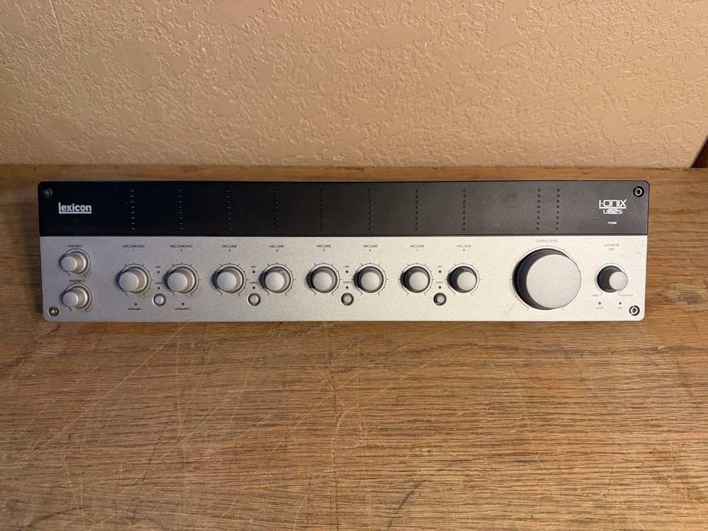 Lexicon I-ONIX U82S USB Audio Interface - 8 Mic Preamps