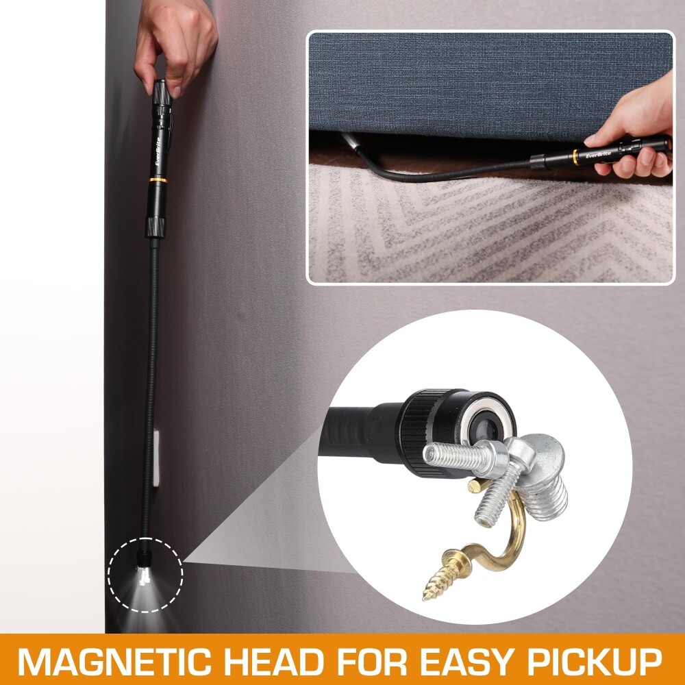 EverBrite Rechargeable LED Work Light Multi-Functional Flashlight w/3 Light Mode