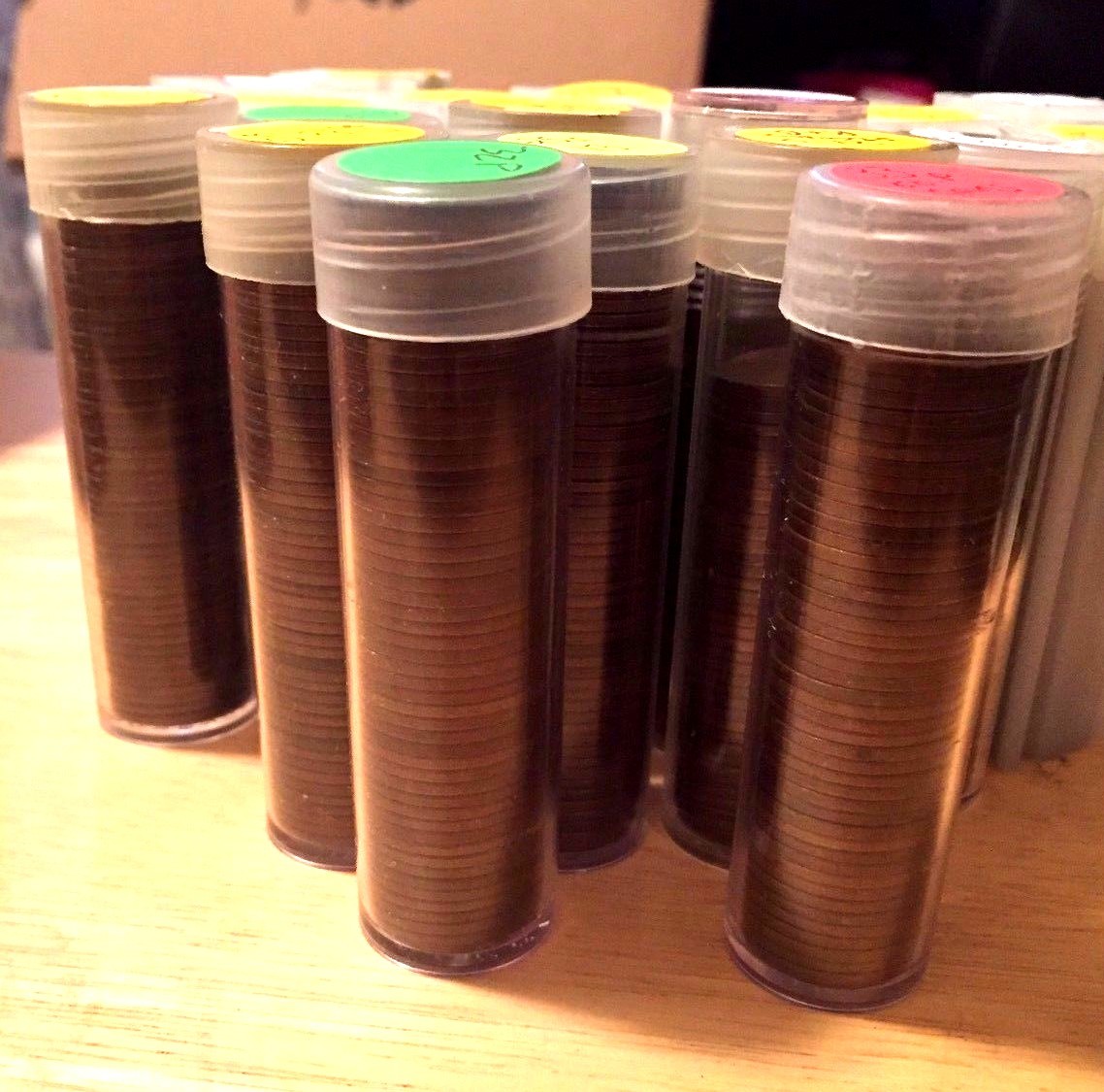 210 DIFFERENT LINCOLN WHEAT PENNY, MEMORIAL CENTS, SET OF COINS FROM 1909-2026