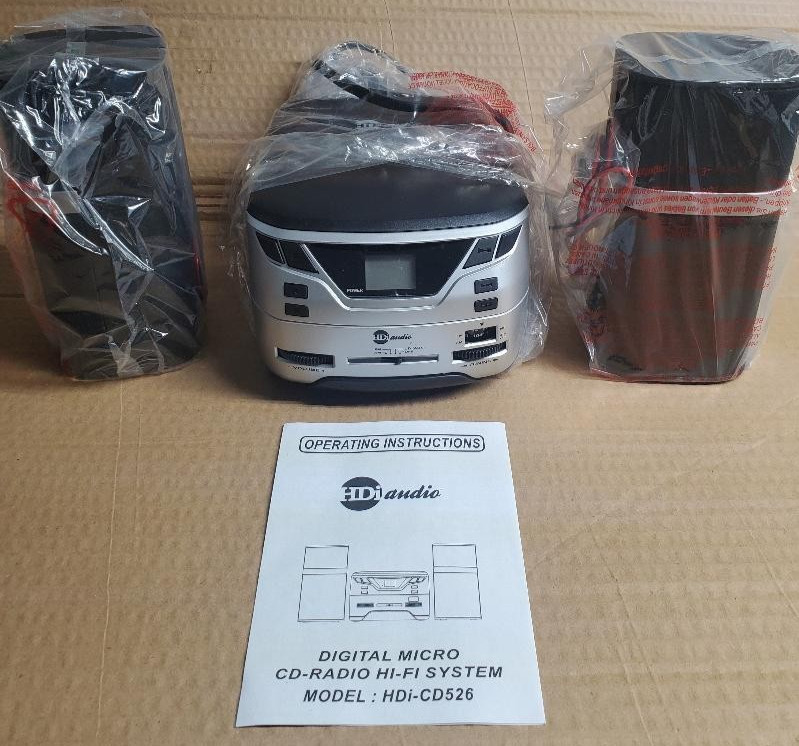 NEW CD RADIO MICRO SYSTEM