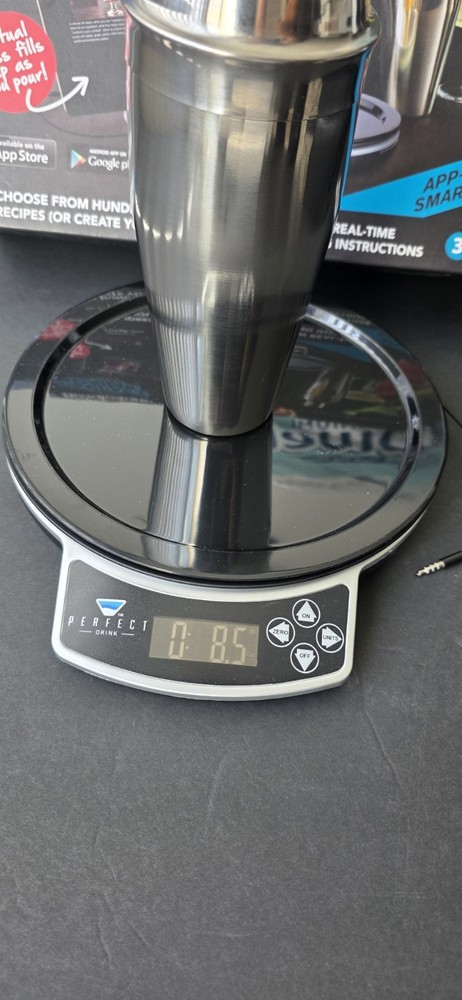 Brookstone Perfect Drink App-Controlled Smart Bartending System Drink Recipee