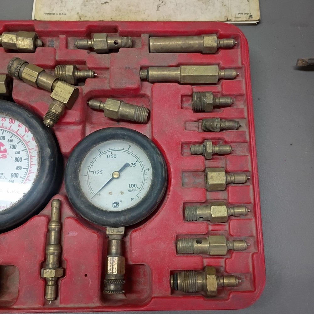 Mac Tools FIT1000MS Master Fuel Injection Test Kit Maybe Incomplete