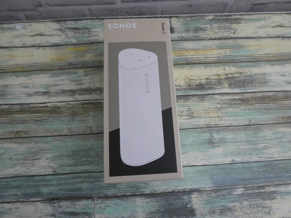 Sonos Roam 2 - White Portable Bluetooth Speaker - OPEN BOX - Tested