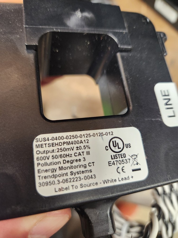 Power logic HDPM6000 Current Transformer METSEHDPM400A12