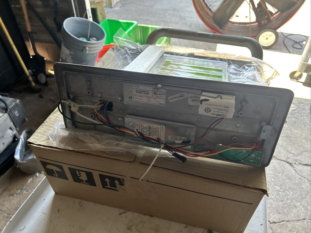 Cooper Lighting Clear Exit Sign TE71GSD