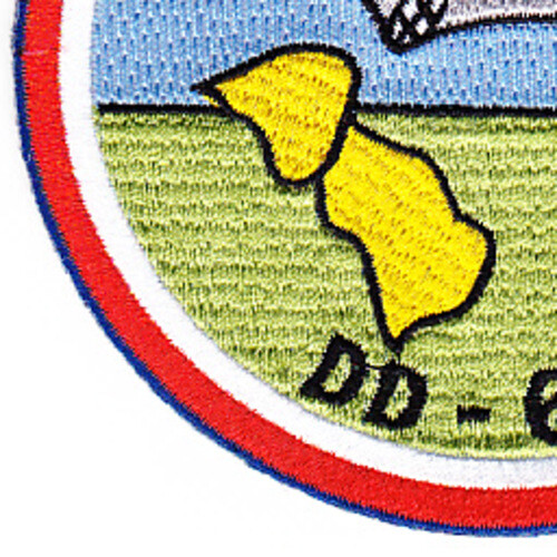 USS Dortch DD-670 Destroyer Ship Patch