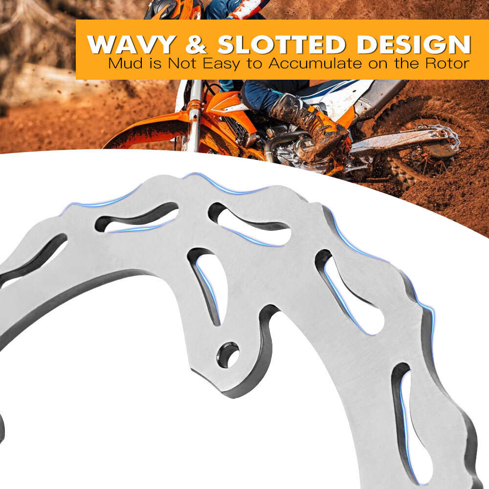 Rear Brake Disc Rotor For Honda CR125R CR250R CRF 250R 250X CRF450R CRF450X