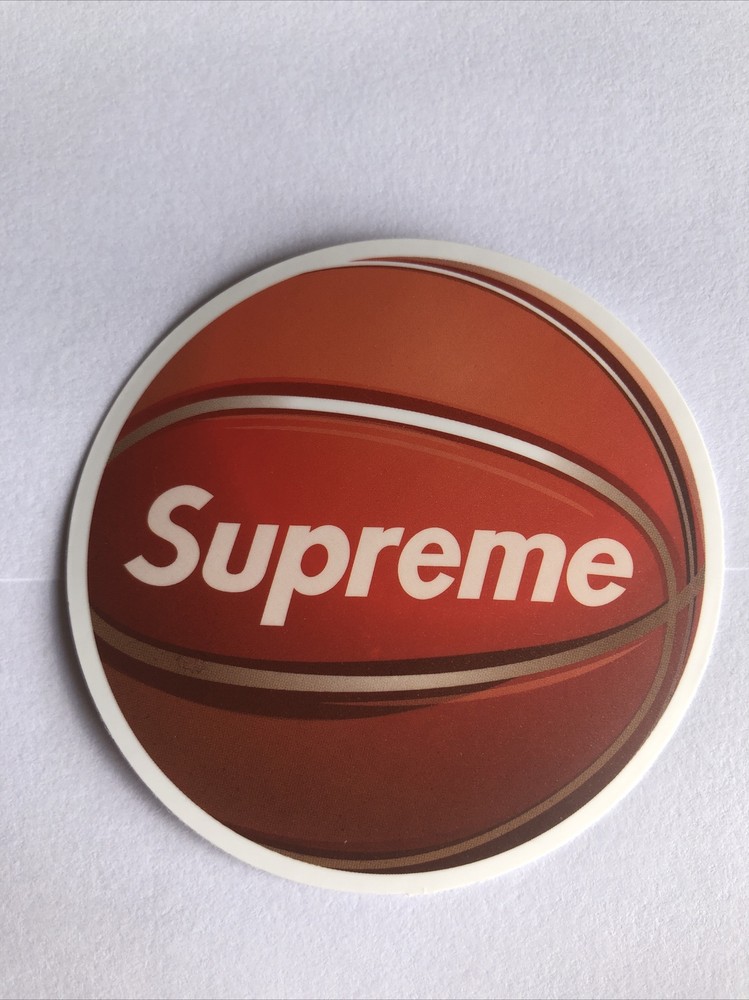 2 Supreme Basketball stickers