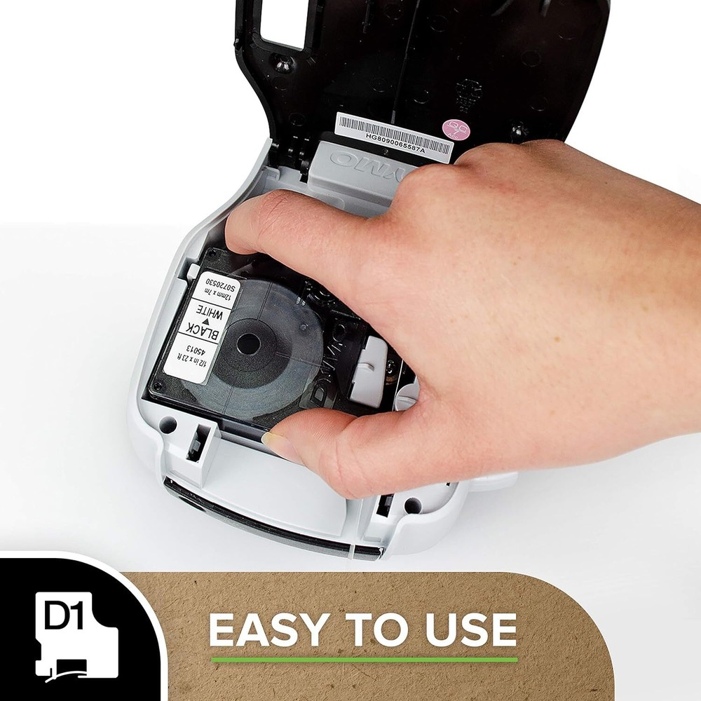 Labels for LabelManager and LabelWriter Duo Label Makers, Great for Organization